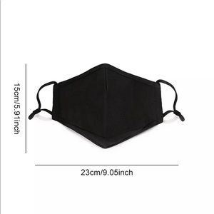 Mask black thicker than most